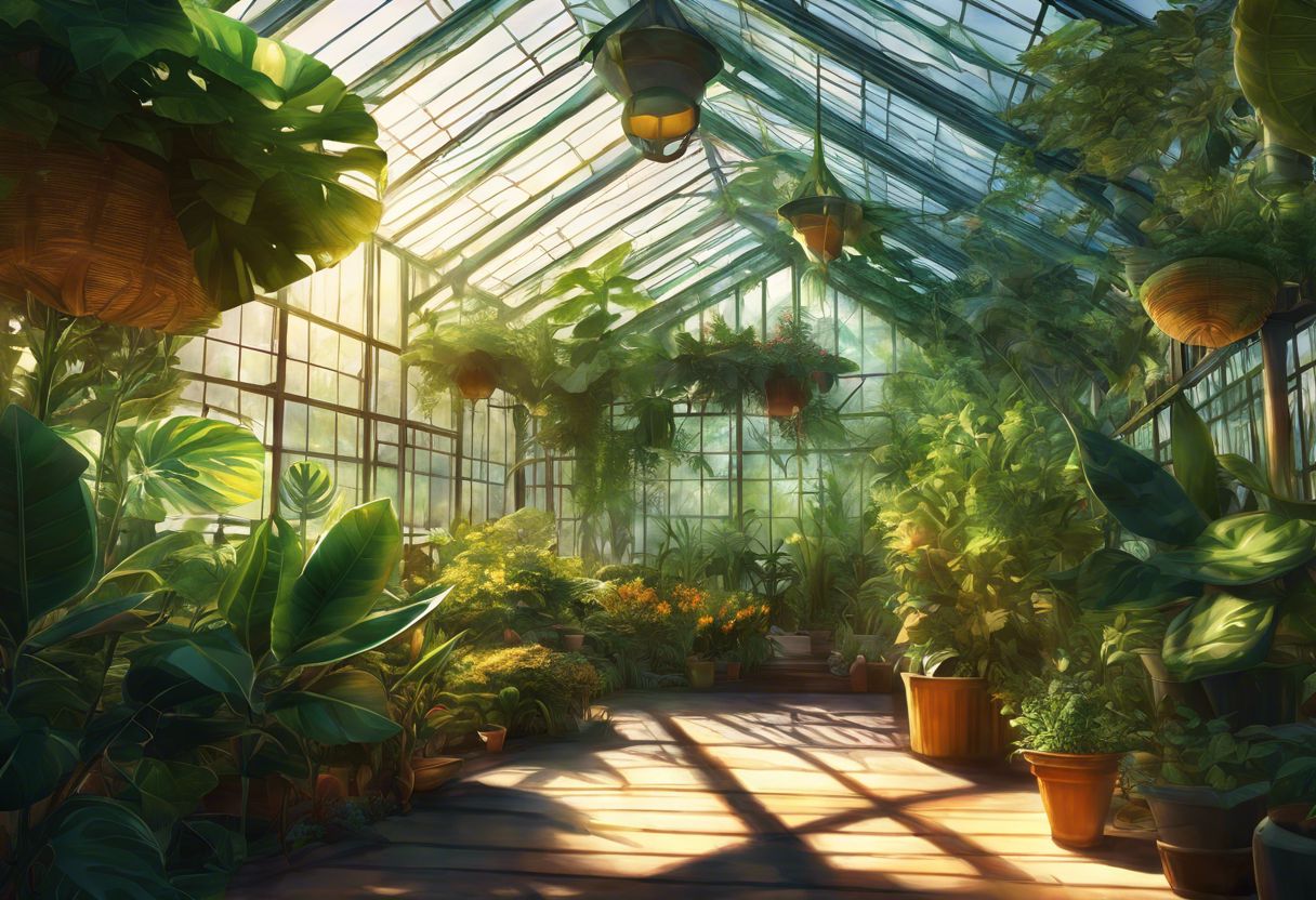 THC-JD infused plants and leaves in a flourishing greenhouse. THC-JD infused plants and leaves in a flourishing greenhouse.