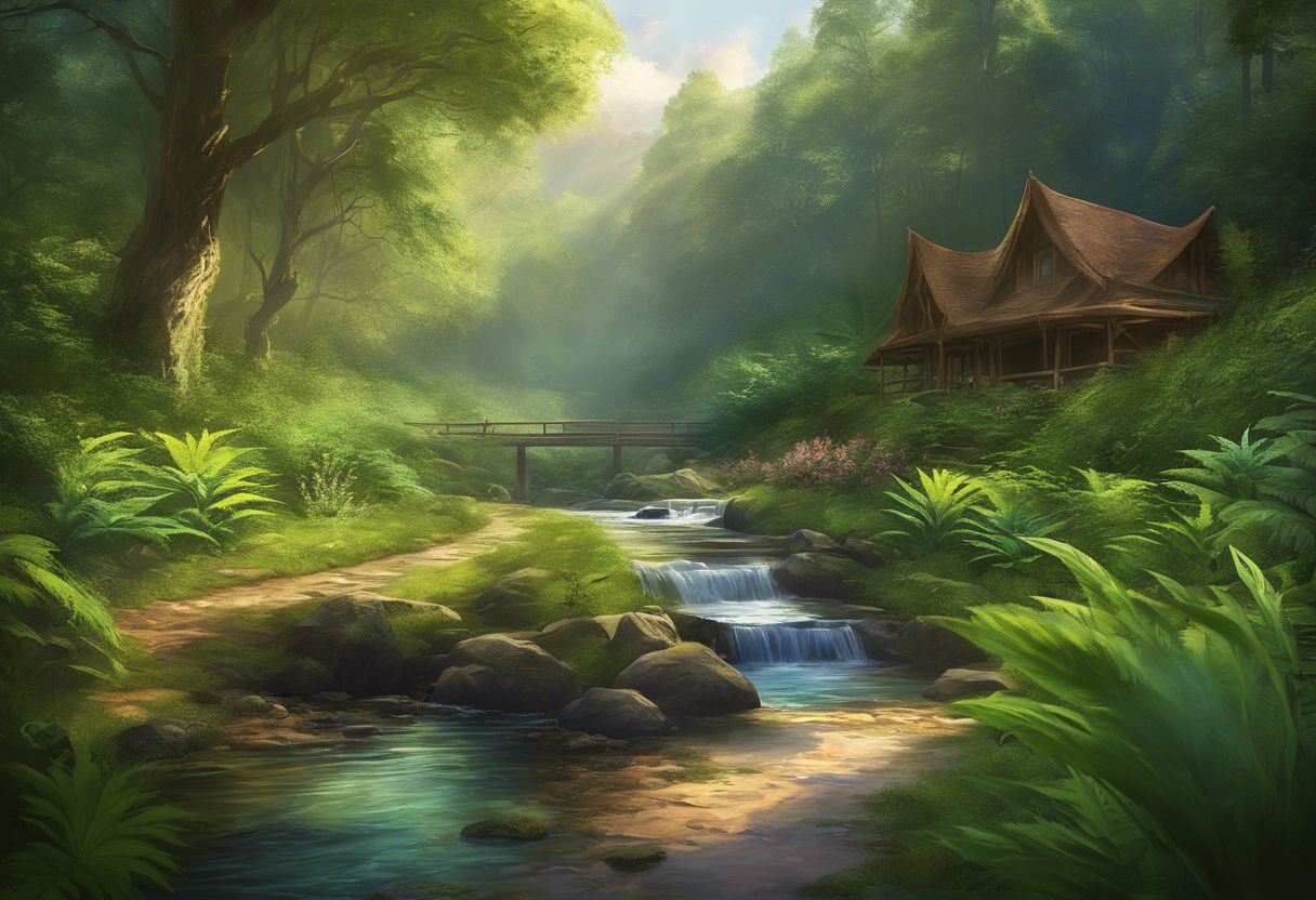A tranquil marijuana detox center nestled in a serene natural setting. A tranquil marijuana detox center nestled in a serene natural setting.