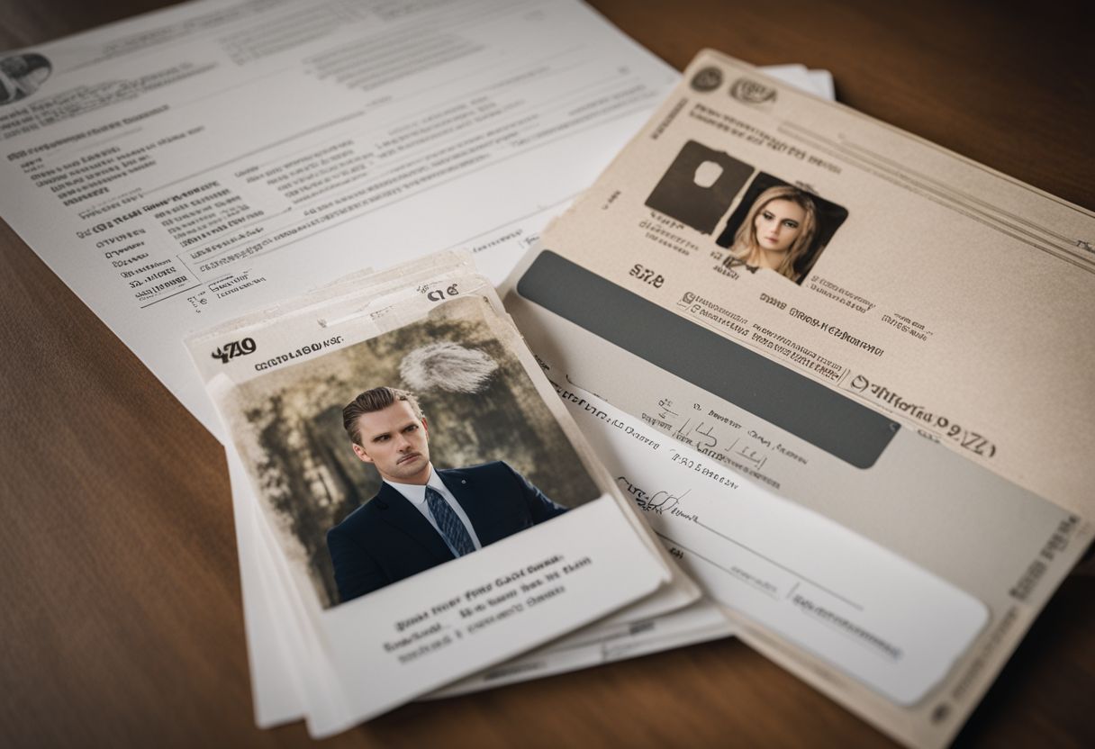 A photo depicting intertwined criminal databases and personal identification. A photo depicting intertwined criminal databases and personal identification.